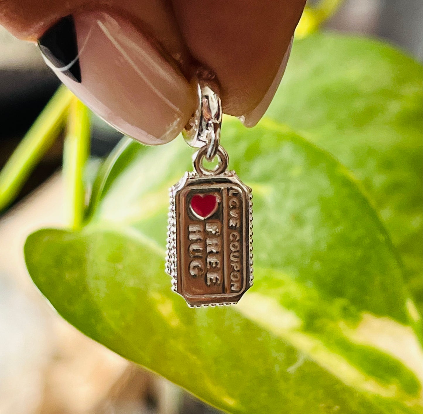 Charm doble ticket de amor