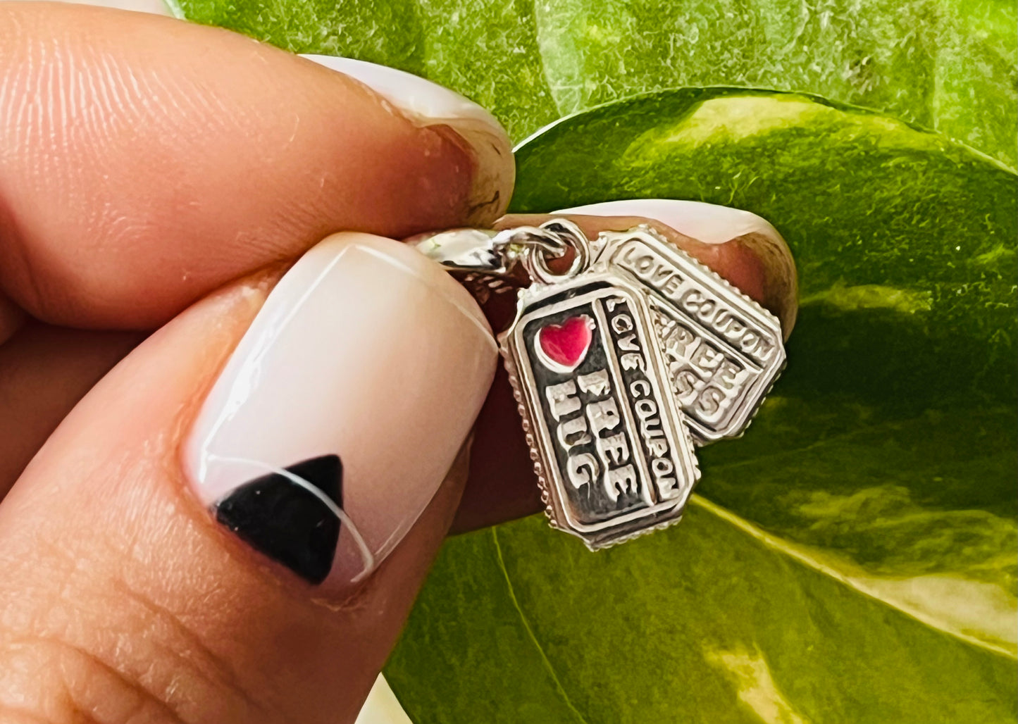 Charm doble ticket de amor