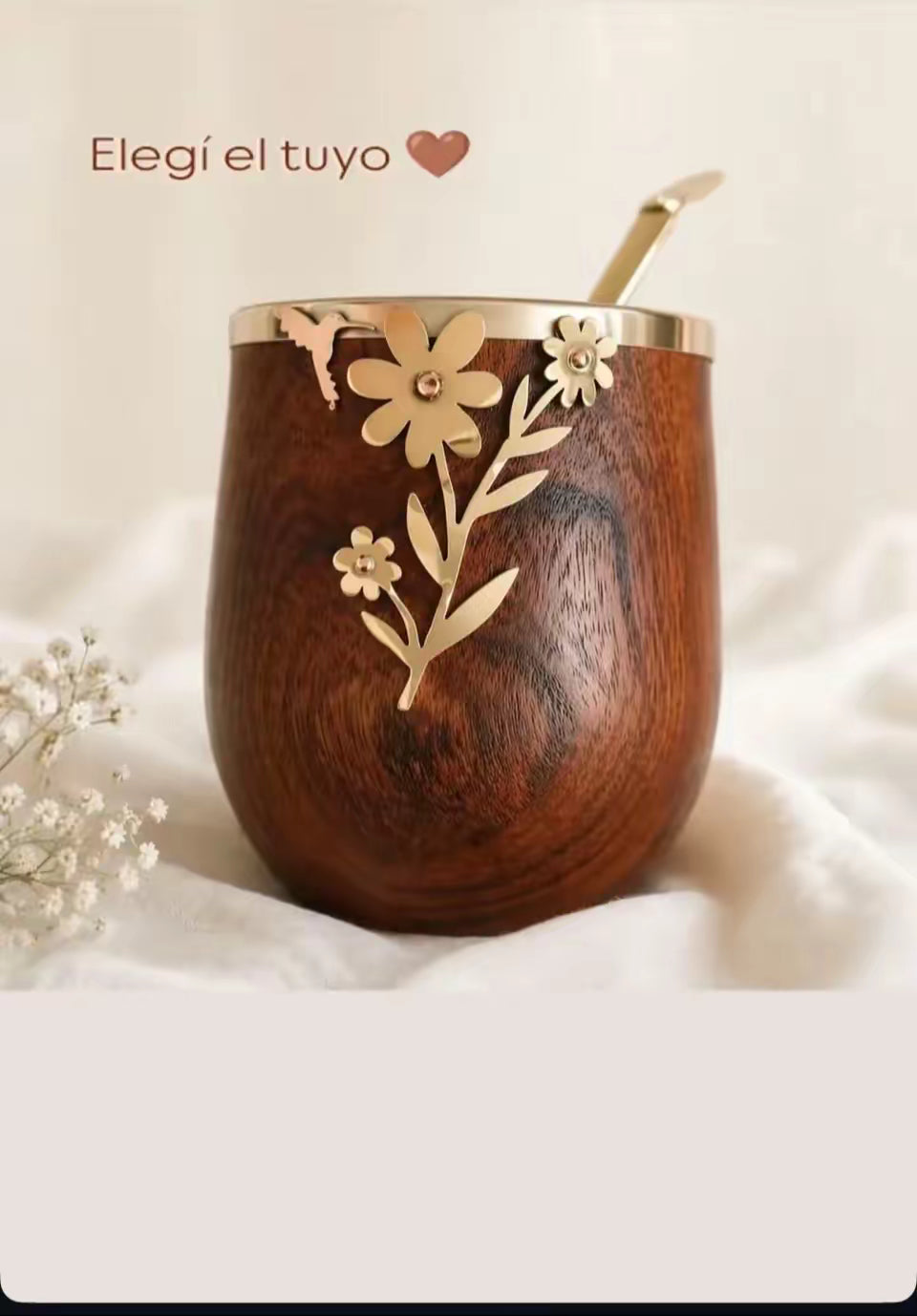 Mate Margarita con colibrí