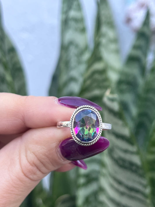 Anillo Topacio  Manifiesto en plata 925