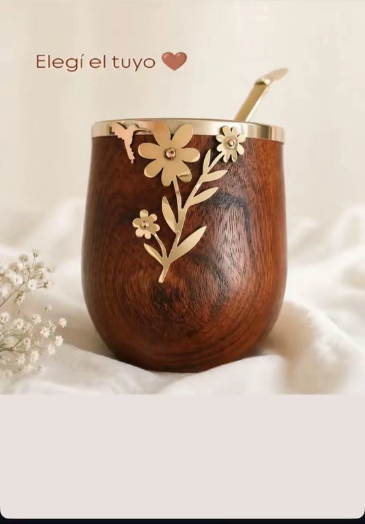 Mate Margarita con colibrí