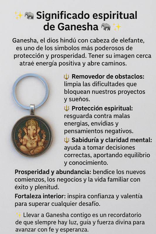 Llaveros Ganesha